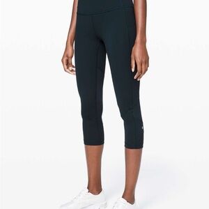 Lululemon Pace Rival Crop 22” - Nocturnal Teal